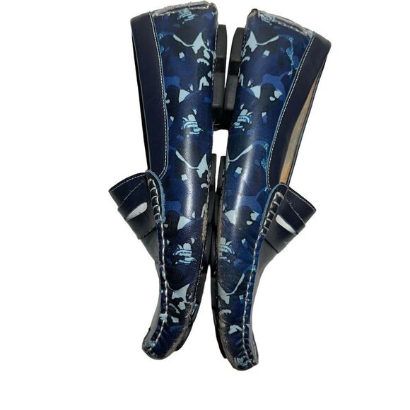 Robert Graham‎ Realist RG5420S Navy Slip-On Moccasin Loafers Size 8.5 - Picture 7 of 16